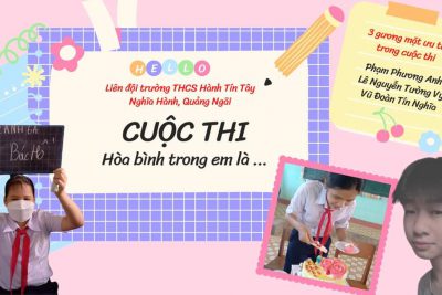 Cuộc thi ” Hòa bình trong em là…”