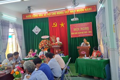 HỘI NGHỊ VIÊN CHỨC NĂM HỌC 2023-2024
